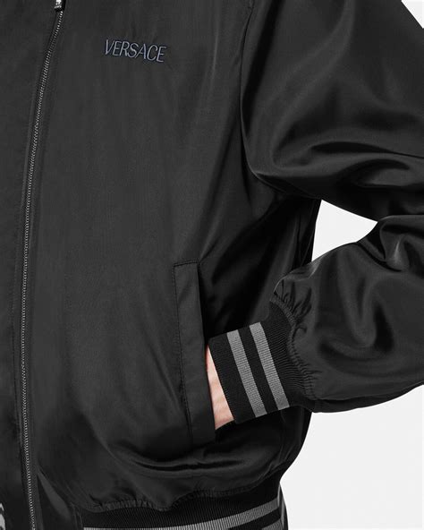 versace dragon ball z jacket|Versace bomber jacket for men.